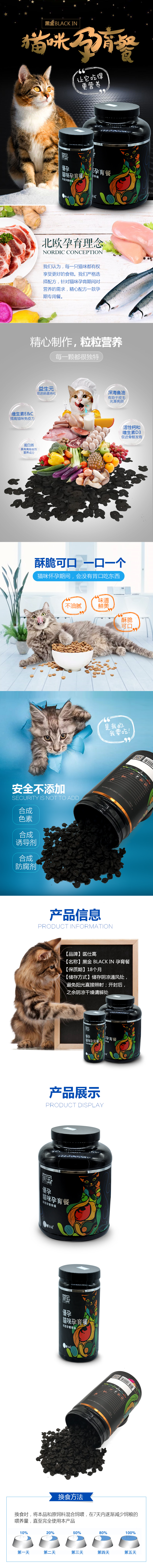 猫咪孕育餐详情设计